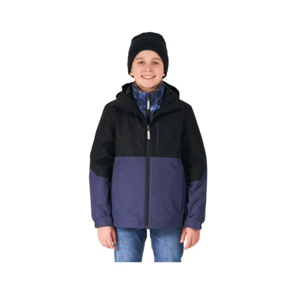 NWT Gerry Boys Systems Black and Navy Jacket size Large - Picture 9 of 15